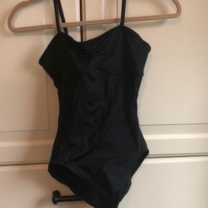 Capezio black leotard